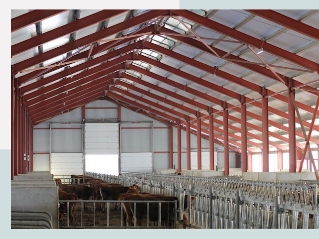 Строительство коровников в Приморско-Ахтарске