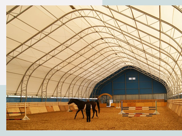 Строительство конных манежей в Приморско-Ахтарске