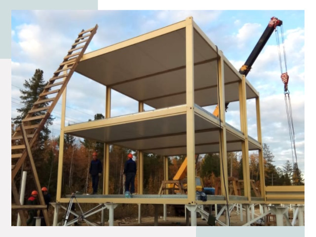 Строительство модульных здания Приморско-Ахтарск