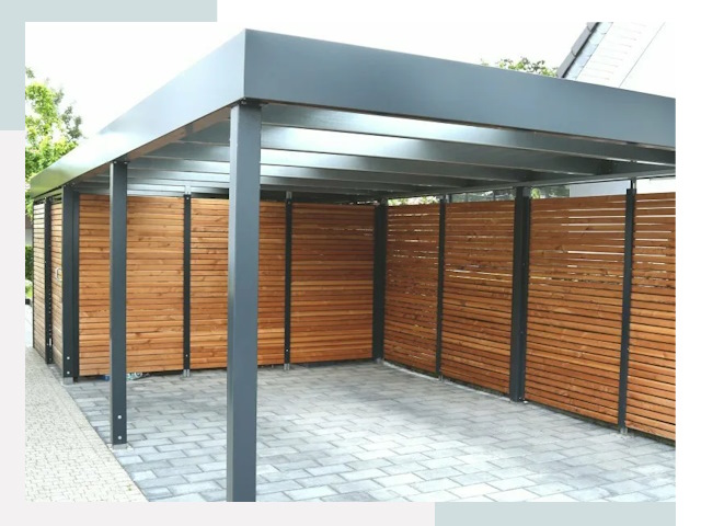 Навесы для парковки в Приморско-Ахтарске