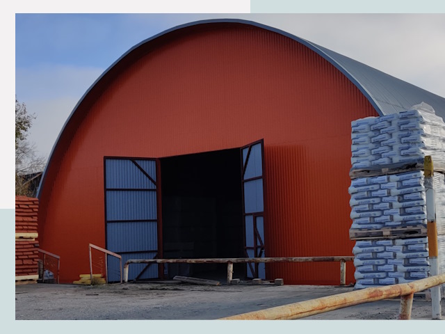 Полукруглые ангары по цене от 608 руб. в Приморско-Ахтарск