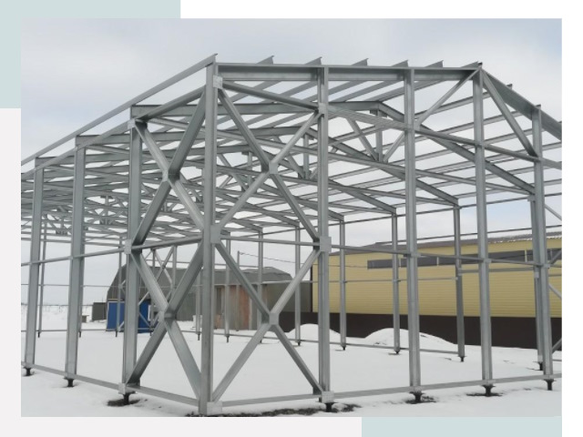 Каркасные ангары в Приморско-Ахтарске