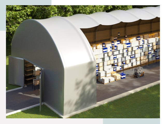 Тентовые ангары в Приморско-Ахтарске