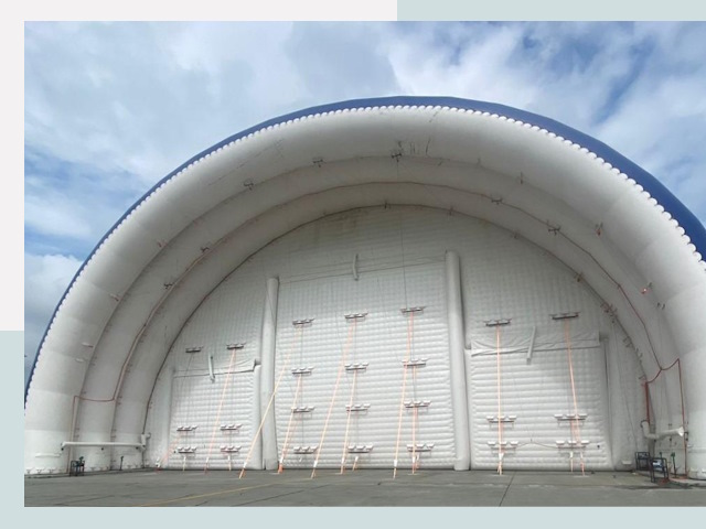 Пневмокаркасные ангары от СтальСтрой-Прр по цене от 608 руб.