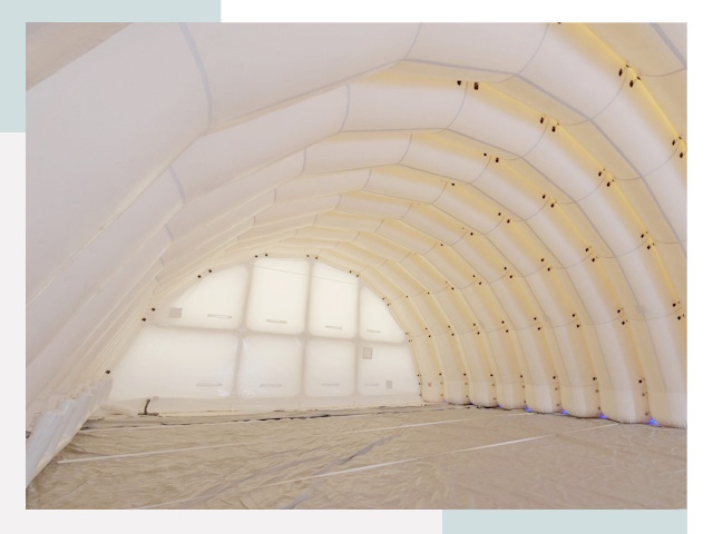 Пневмокаркасные ангары в Приморско-Ахтарске