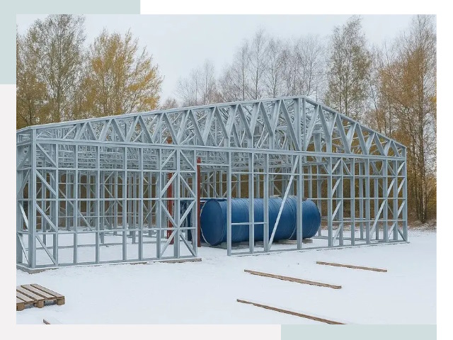 Металлические ангары в Приморско-Ахтарске