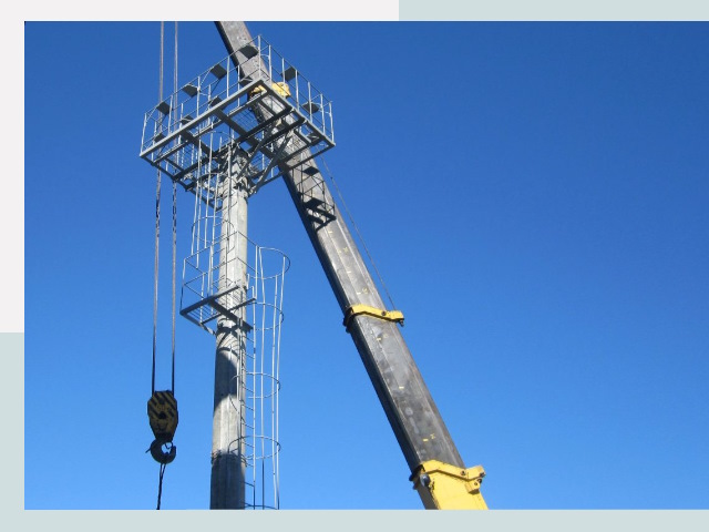 Монтаж осветительных мачт в Приморско-Ахтарск от 608 руб.