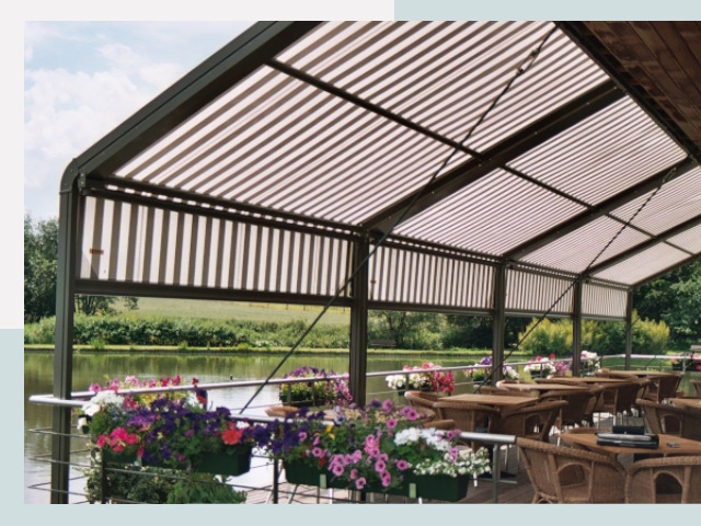 Элегантные навесы для кафе от 608 руб в Приморско-Ахтарск