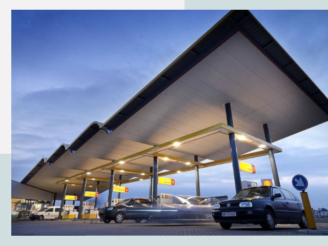 Навесы для АЗС в Приморско-Ахтарск от 608 руб. - Защита и комфорт