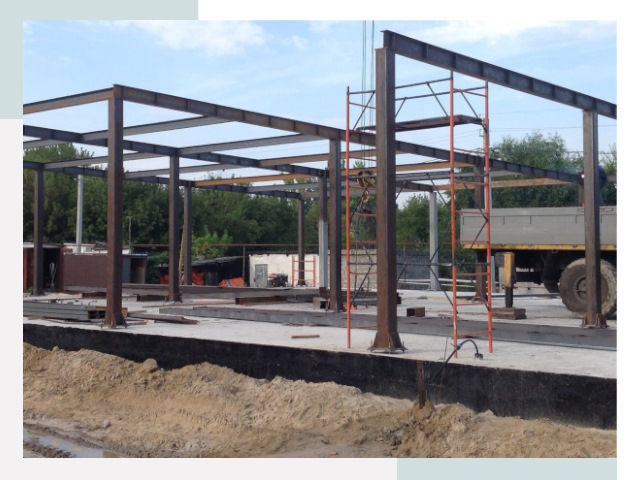 Фундамент для ангаров в Приморско-Ахтарске