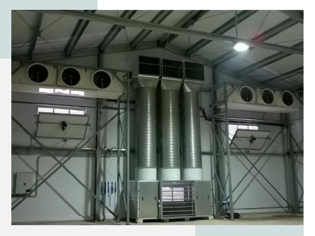 Инженерные системы для ангаров в Приморско-Ахтарске